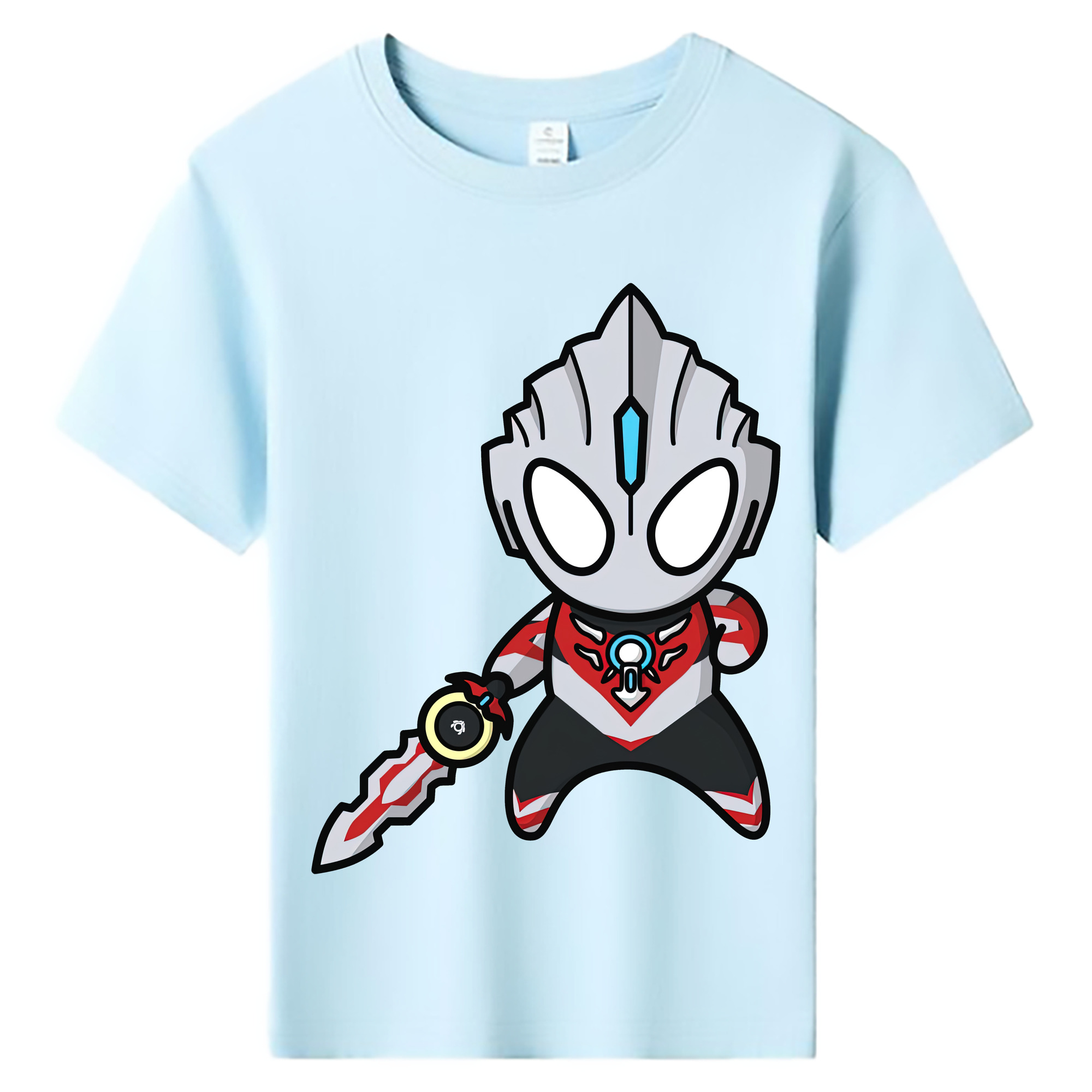 （画像用） ウルトラマン Ultraman 綿100％キッズTシャツ（フロントプリント）